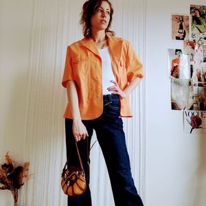 Vintage Y2K Orange Lightweight jacket